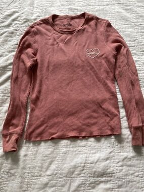 Noble Waffle Dusty Rose Top